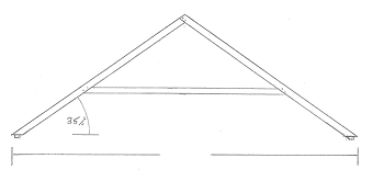 Douglas Fir Raised Queen Trusses